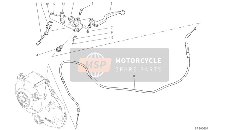 77540071A, Locking Screw, Ducati, 0