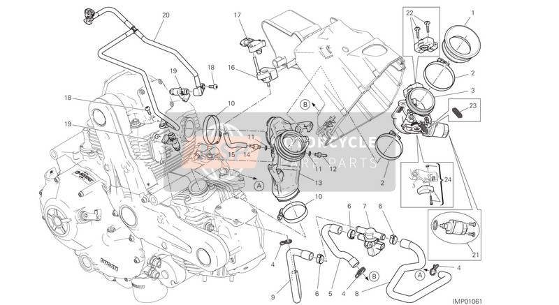 69927501A, Kit Plate, Reduced Output 35KW, Ducati, 0