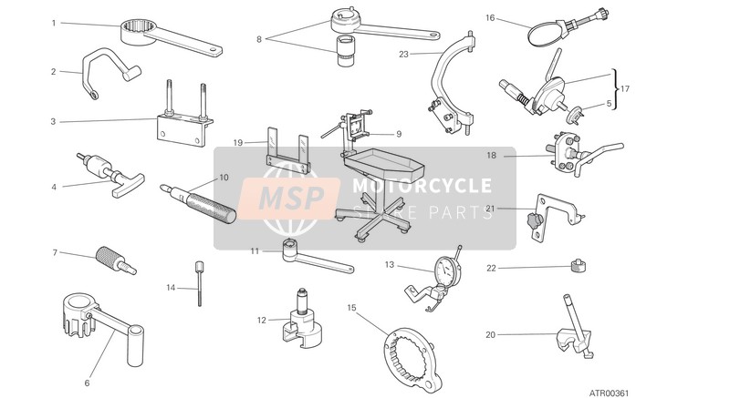 Werkstatt-Servicewerkzeuge, Motor