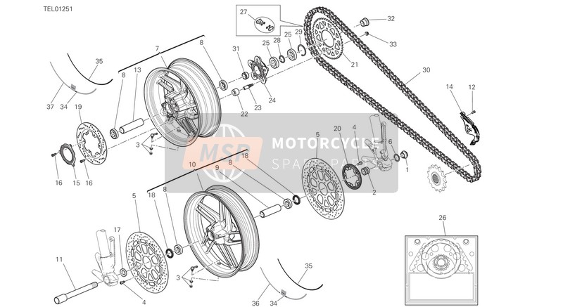 Front&Rear Wheels