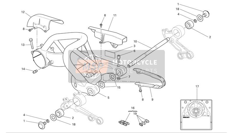 67640593A, Chian Did 520V0 104 Maglie Opened, Ducati, 0