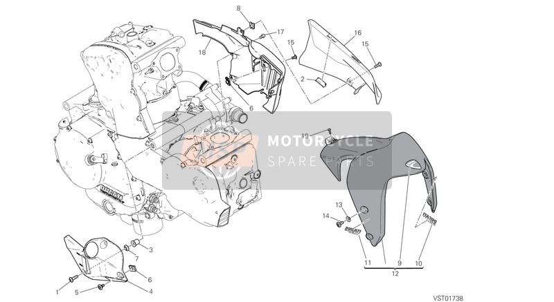 43713571A, Klebebild Ducati Safety Pack Linker, Ducati, 0