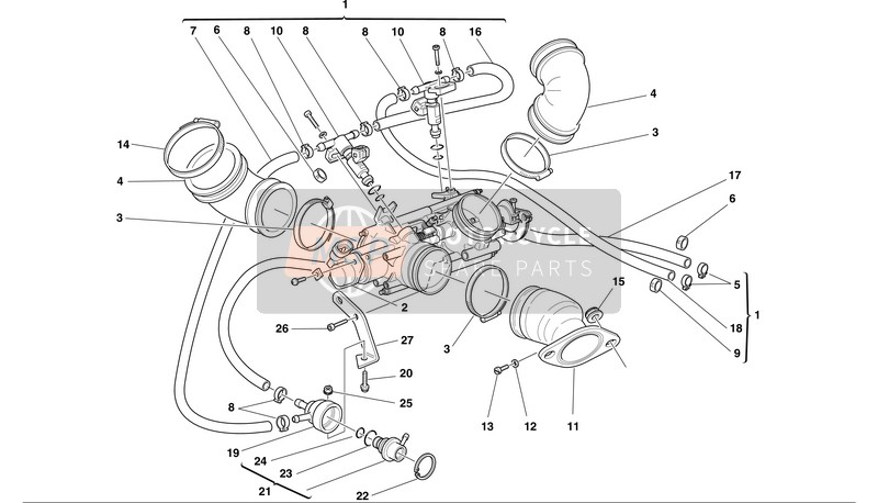 28240351A, Throttle Body, Ducati, 0