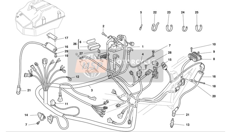 Ducati MONSTER 900 Usa 2002 Electric System for a 2002 Ducati MONSTER 900 Usa