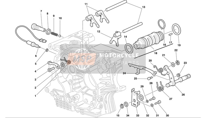 Ducati MONSTER S4 Eu 2002 Schalten für ein 2002 Ducati MONSTER S4 Eu