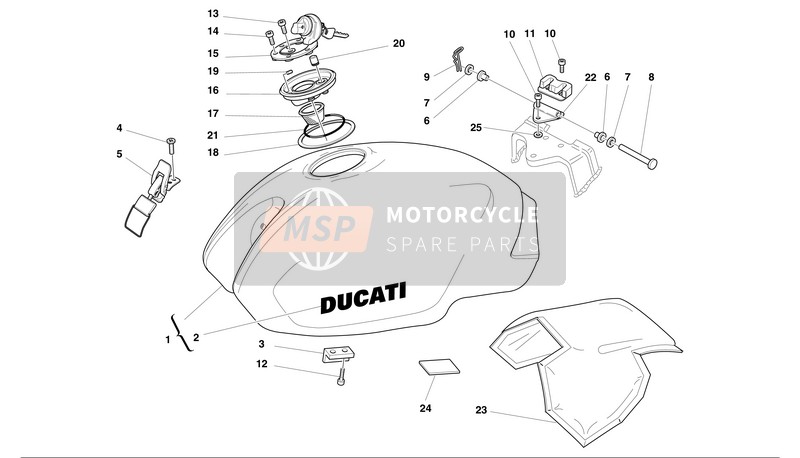77150638B, Tornillo Tcei M6X12, Ducati, 0