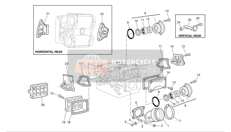 14020382A, Intake Manifold, Ducati, 0