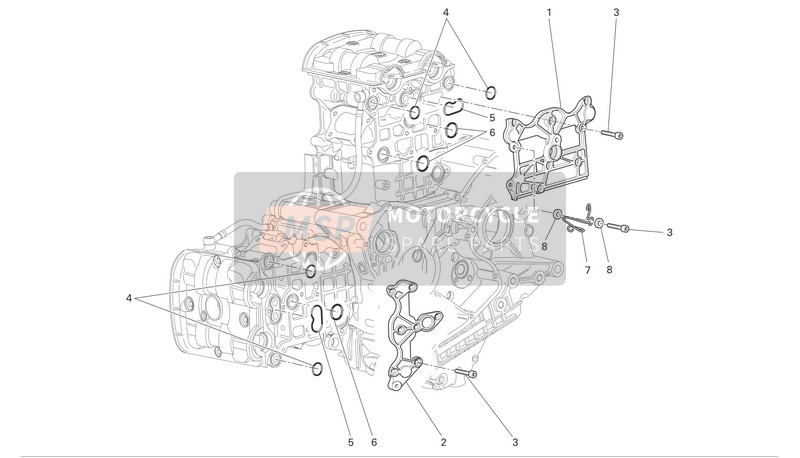 24711611A, Cover, Timing Belt Inside, Ducati, 0
