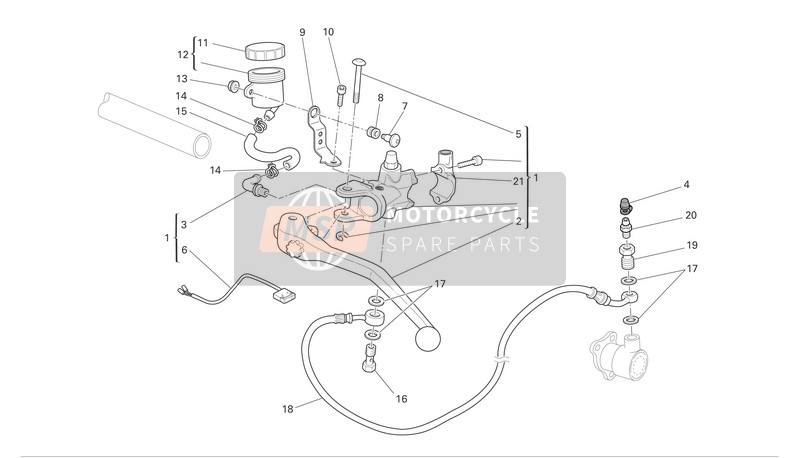 63040305A, Hydraulic Clutch Drive Pump, Ducati, 0