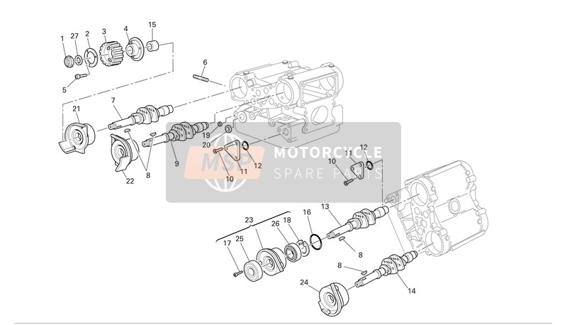 Ducati MONSTER S4R Usa 2006 Testata : Sistema di cronometraggio per un 2006 Ducati MONSTER S4R Usa