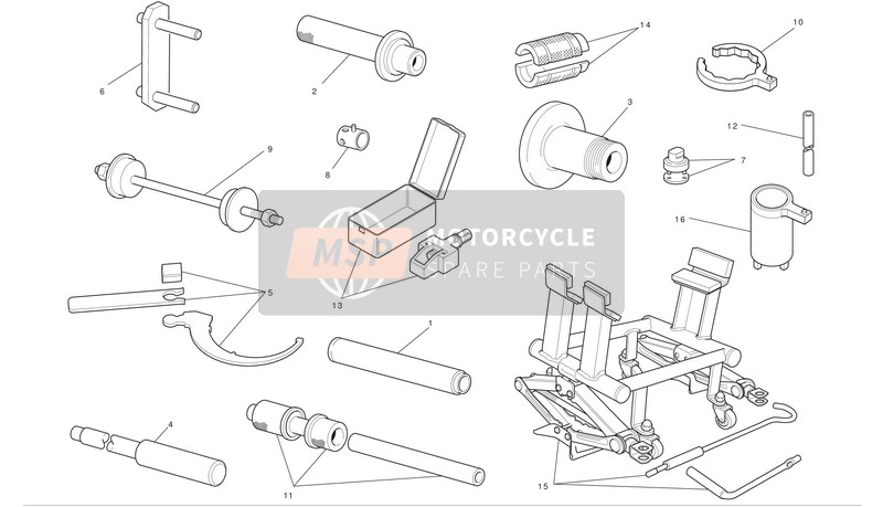 887133501, Anzughsschlussel Fur Verschlussschraube, Ducati, 0