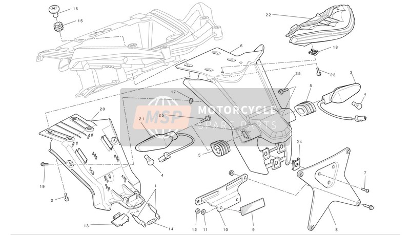 69926611A, Plate Kit, Ducati, 0