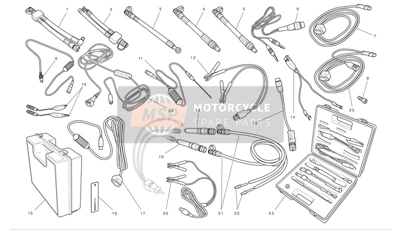 Ducati MULTISTRADA 1200 ABS TOURING Eu 2011 Workshop Service Tools 3 for a 2011 Ducati MULTISTRADA 1200 ABS TOURING Eu