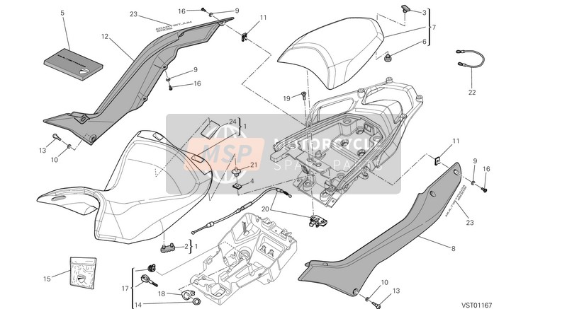 59511752A, Asiento, Ducati, 0