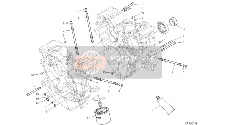 70241601A, Roulement, Ducati, 0