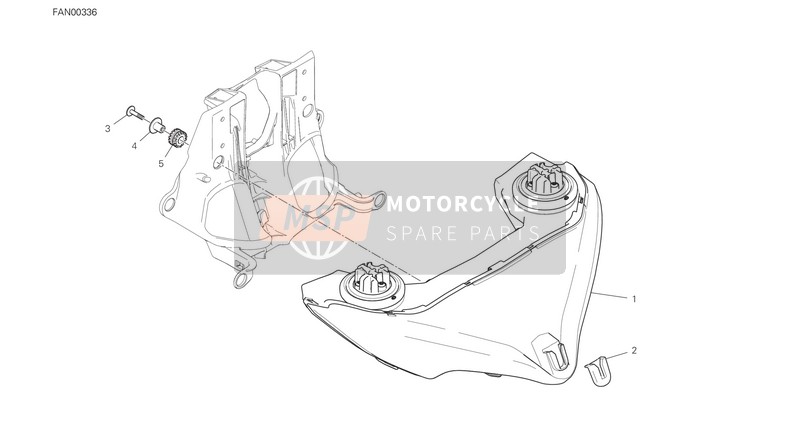 Ducati MULTISTRADA 1260 S PP EU 2018 Headlight for a 2018 Ducati MULTISTRADA 1260 S PP EU