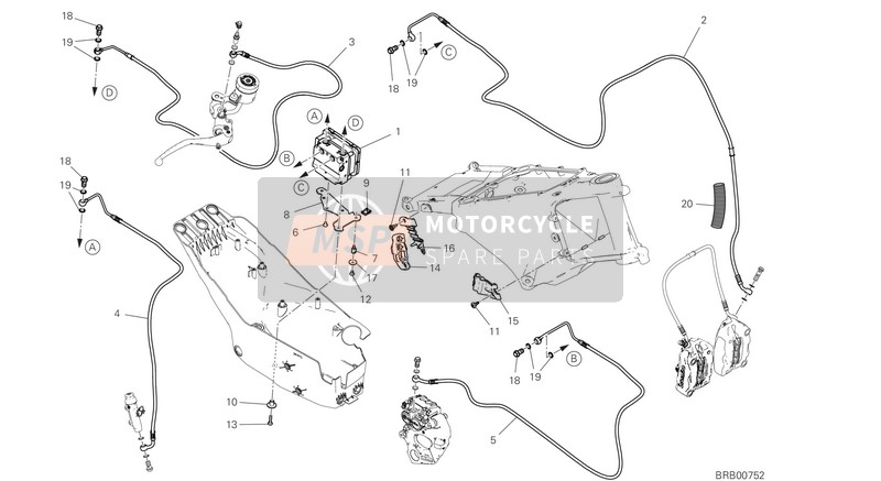 71611641AA, Plaque De Compensation, Ducati, 1