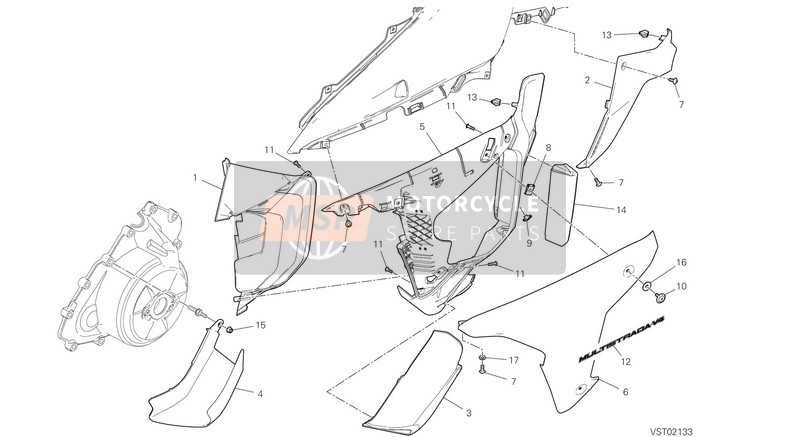 4381E211B, Marking Plate, Ducati, 0