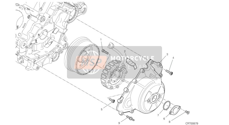 24735581AQ, Cover, Ducati, 0