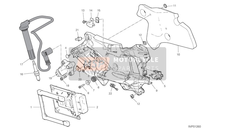 77251038B, Schraube Tef M6X25, Ducati, 4