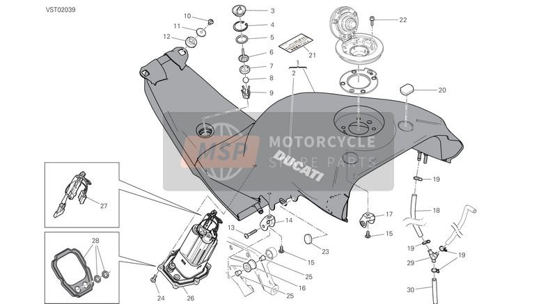 4381C651A, Emblem Ducati, Ducati, 1