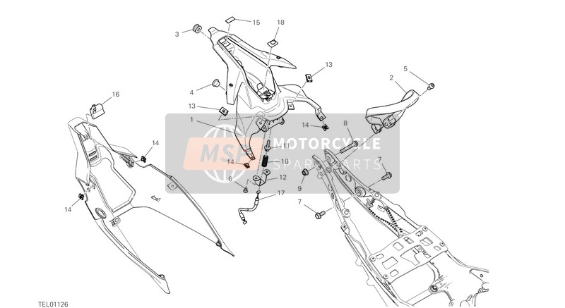 Ducati PANIGALE V4 S 2021 Armario para un 2021 Ducati PANIGALE V4 S