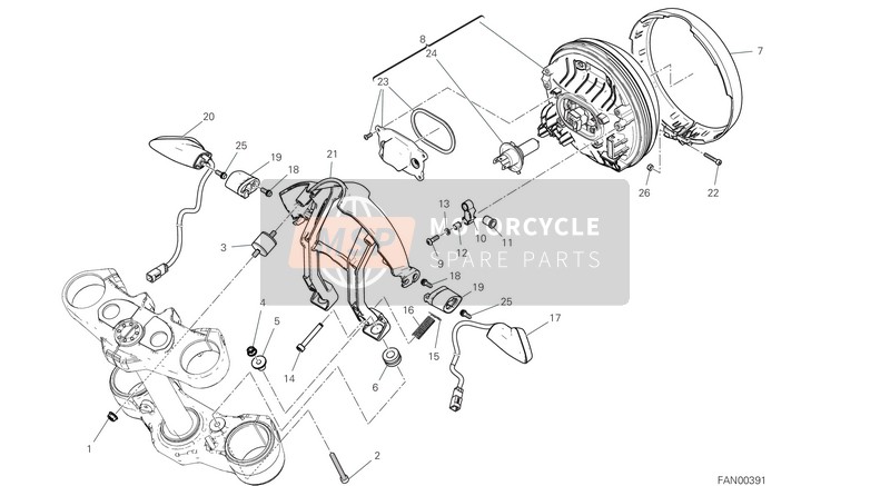 7131A792A, Douille, Ducati, 1