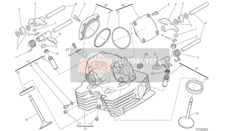 Ducati SCRAMBLER 1100 SPECIAL EU 2019 Tête verticale pour un 2019 Ducati SCRAMBLER 1100 SPECIAL EU