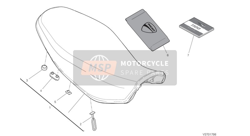 Ducati SCRAMBLER 1100 SPECIAL USA 2018 Posto A Sedere per un 2018 Ducati SCRAMBLER 1100 SPECIAL USA