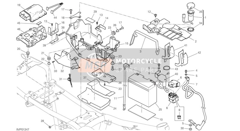 76412031A, Rubber Pad, Ducati, 0