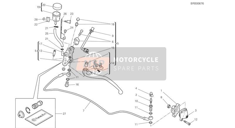 Ducati SCRAMBLER FULL THROTTLE EU 2020 Koppelingsbediening voor een 2020 Ducati SCRAMBLER FULL THROTTLE EU