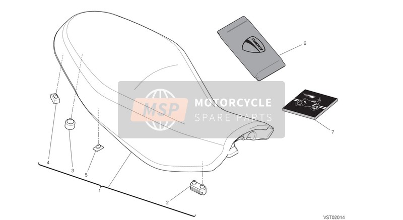 Ducati SCRAMBLER ICON DARK USA 2020 Posto A Sedere per un 2020 Ducati SCRAMBLER ICON DARK USA