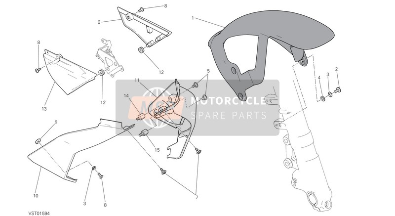 48212211A, Kap Lh, Ducati, 0