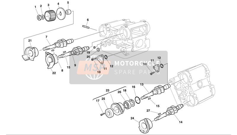 Ducati SPORT TOURING 4 Eu 2002 Cabeza para un 2002 Ducati SPORT TOURING 4 Eu