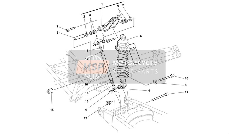 764010010, Kogelgewricht, Ducati, 1