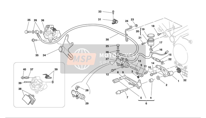 Rear Hydraulic Brake