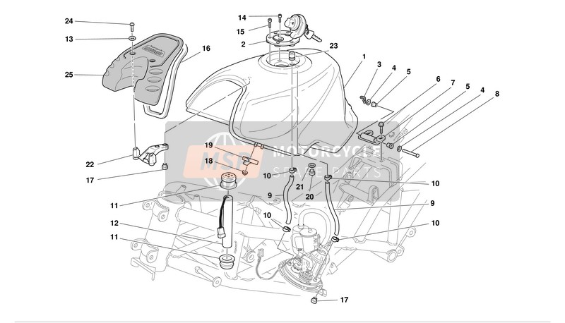 Serbatoio di carburante