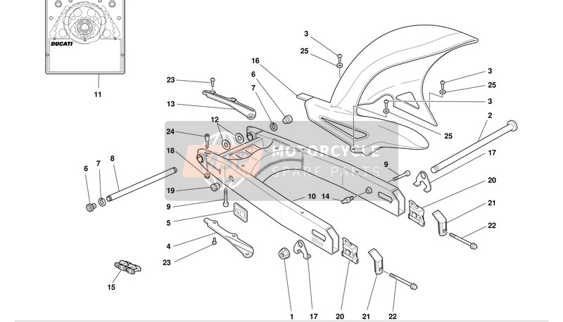 Swing Arm And Chain