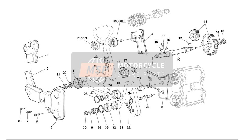 Ducati SPORT TOURNG 4 S ABS Usa 2004 Steuerung für ein 2004 Ducati SPORT TOURNG 4 S ABS Usa