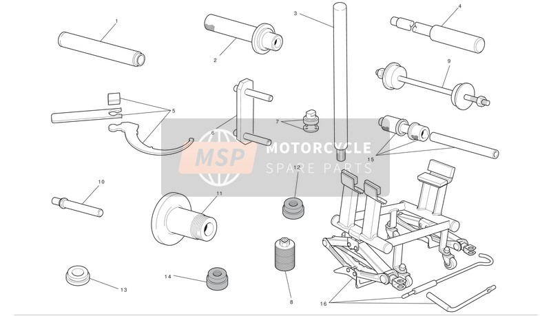 887132951, Ausgleichsvorrichtung, Hinterrad, Ducati, 0