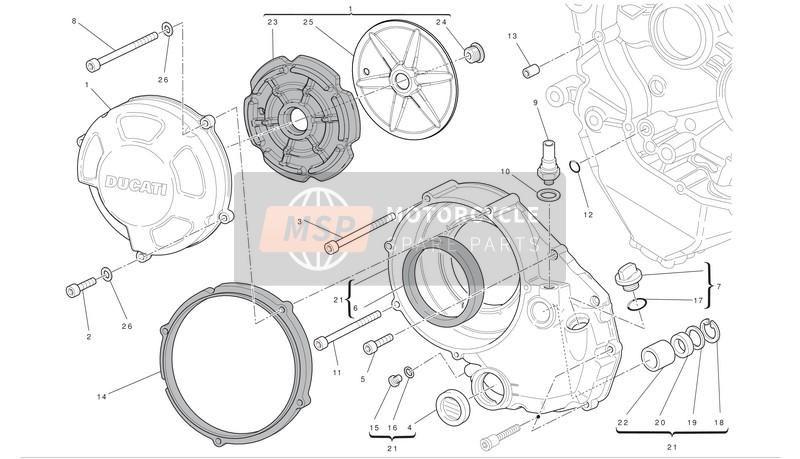 48610821A, Insulating Panel, Ducati, 0