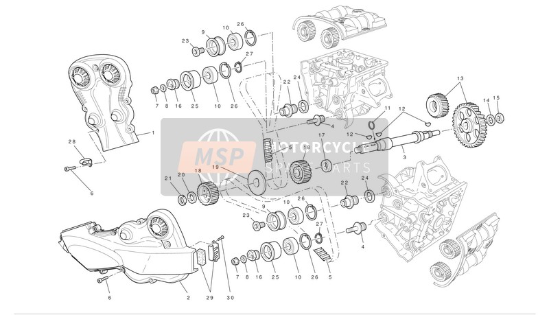 Ducati STREETFIGHTER 848 Eu 2012 Sistema de cronometraje para un 2012 Ducati STREETFIGHTER 848 Eu