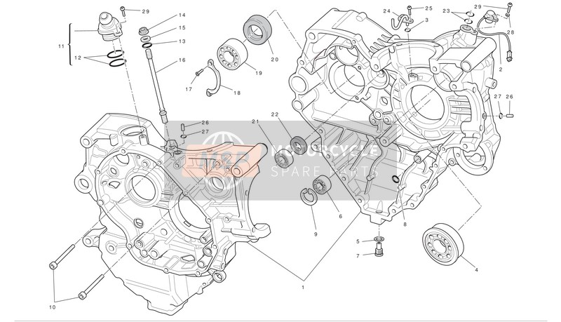 70240921A, Lager 35X78X19, Ducati, 2