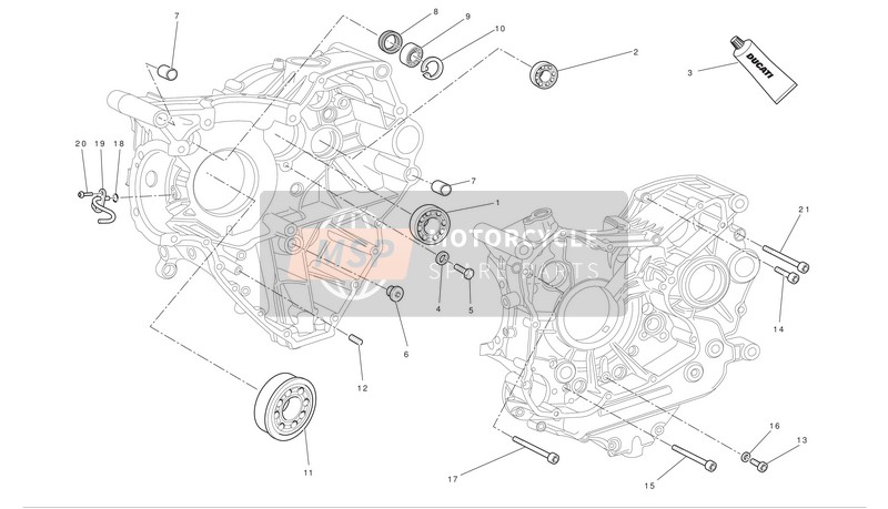 70240932A, Bearing 35X85X23 AB-41910, Ducati, 2