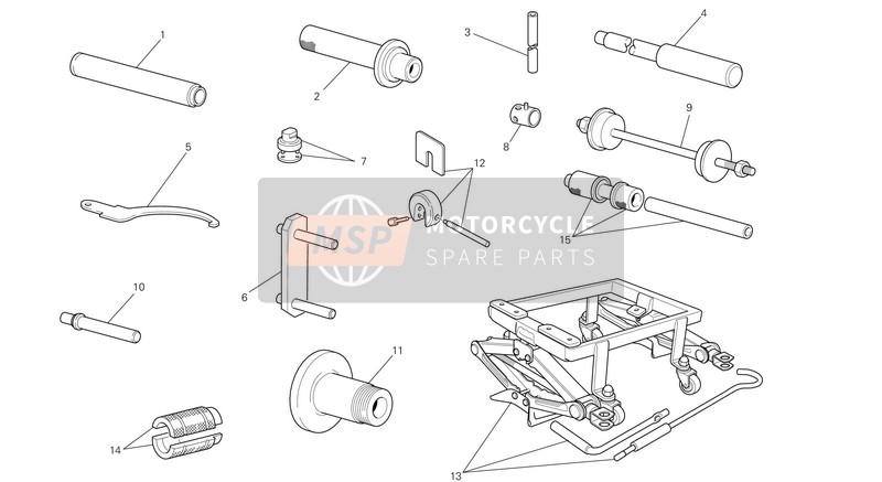 Outils de service d'atelier