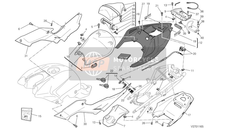 Ducati STREETFIGHTER 848 Eu 2015 Posto A Sedere per un 2015 Ducati STREETFIGHTER 848 Eu