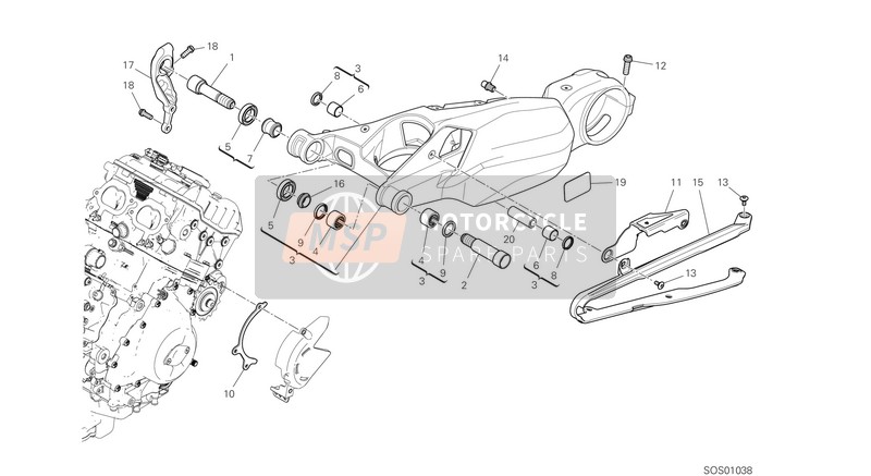 REAR SWINGING ARM