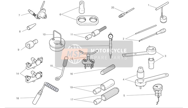 887132861, Tool To Fit Seals On Camshafts, Ducati, 1