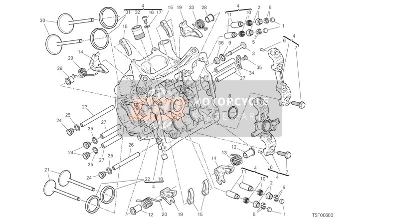 304A1081AC, Seat, Exhaust Valve +0.06 mm, Ducati, 0