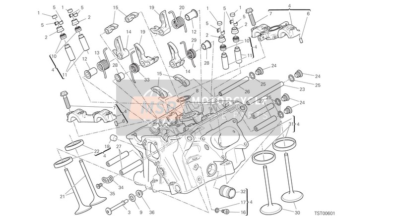 30310691AB, Guide Intake Valve +0.06 mm, Ducati, 0